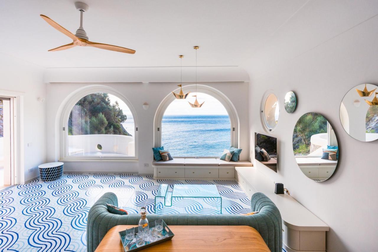 Acquachiara Seaside Luxury Villa In Amalfi Coast Maiori Exterior photo