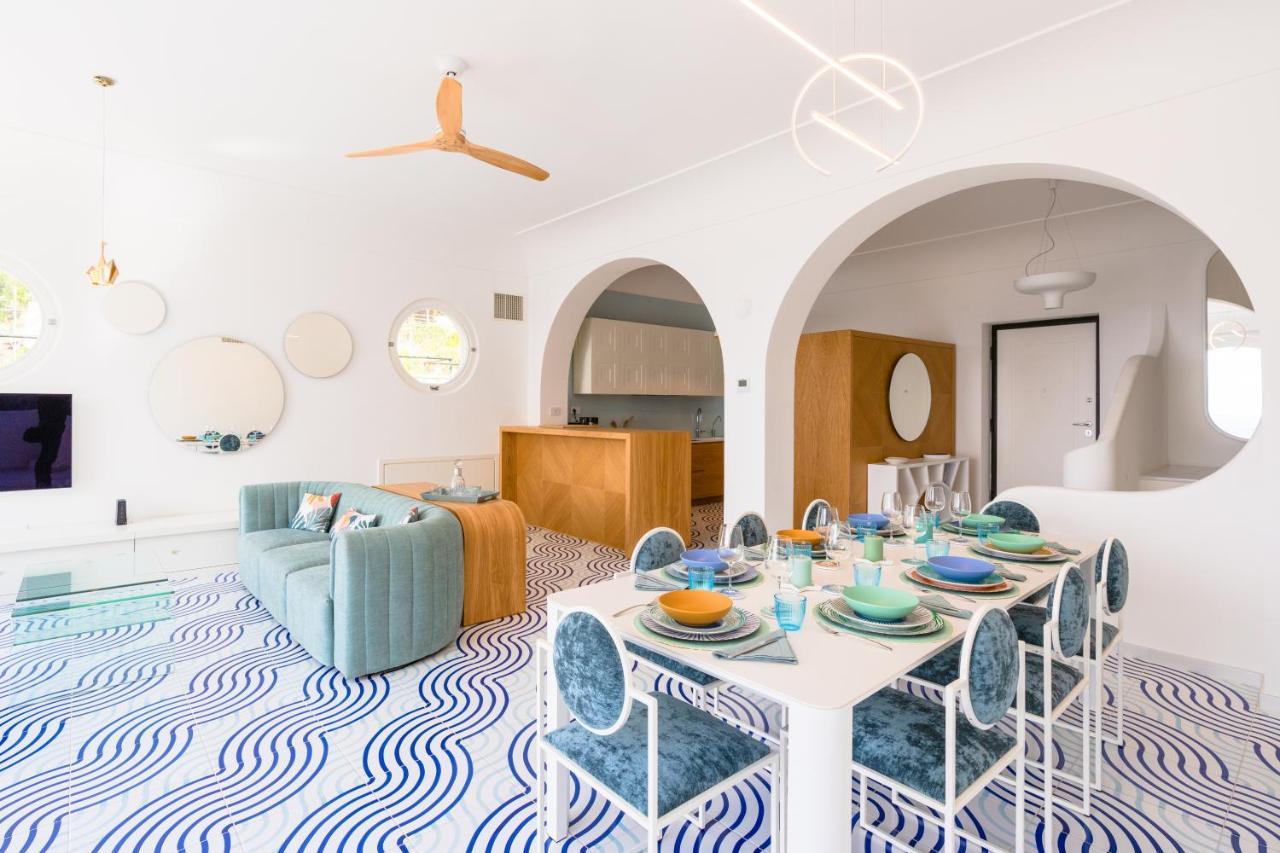 Acquachiara Seaside Luxury Villa In Amalfi Coast Maiori Exterior photo