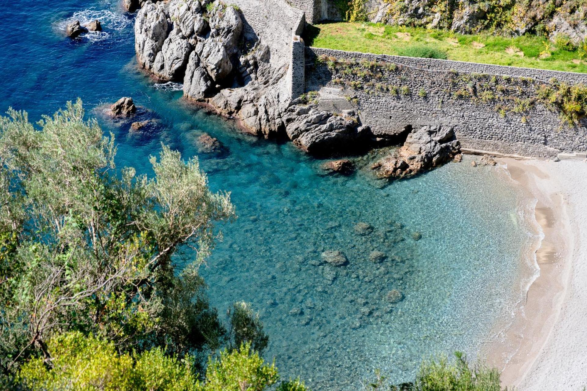 Acquachiara Seaside Luxury Villa In Amalfi Coast Maiori Exterior photo