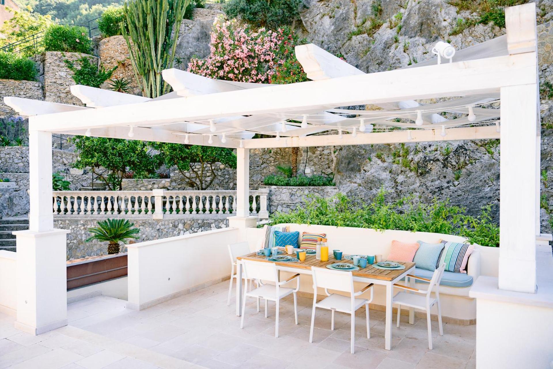 Acquachiara Seaside Luxury Villa In Amalfi Coast Maiori Exterior photo